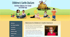 Desktop Screenshot of childrenscastle.org